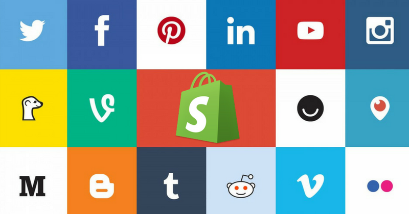 social media is a great way to promote your shopify dropshipping store