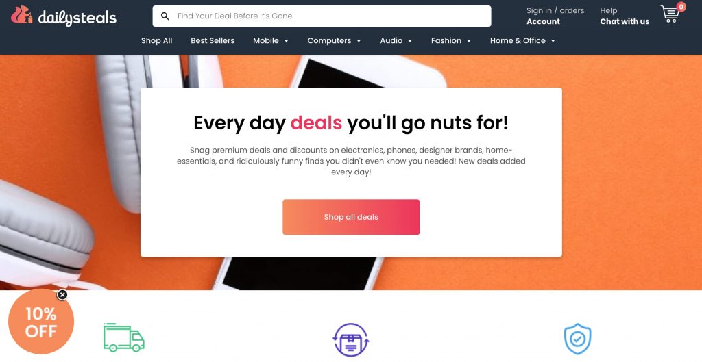 Daily Steal Dropshipping Store