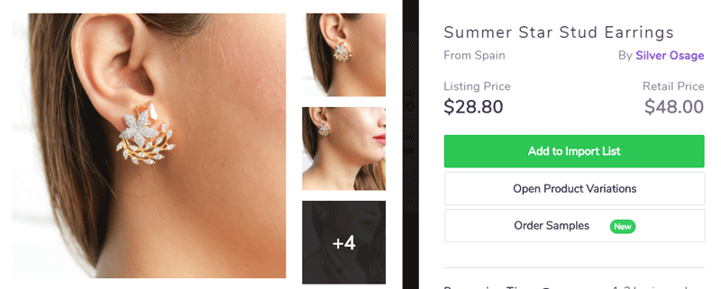 Earring - popular Black Friday product for sales