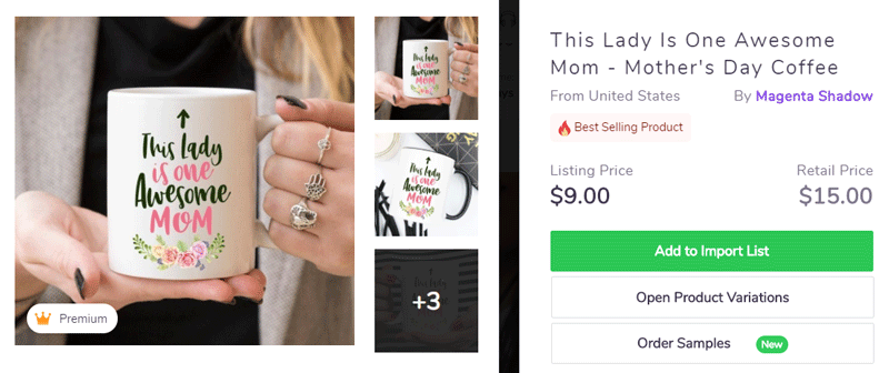 Mother day product ideas - Cups