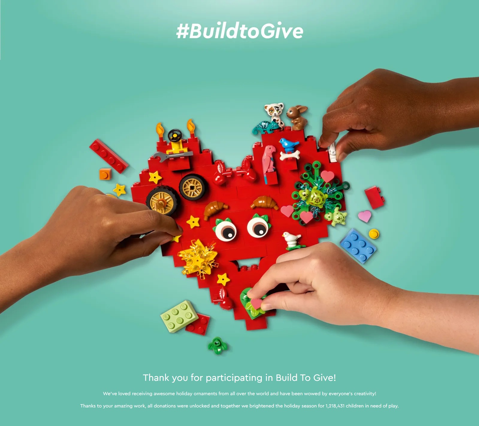#BuildtoGive